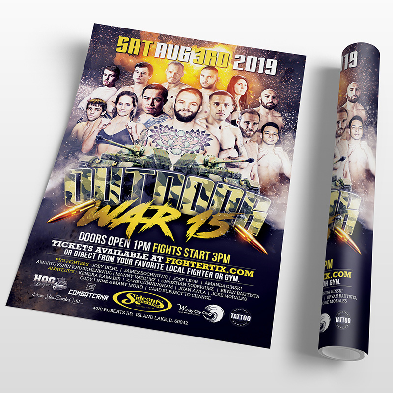 Bulk Poster Printing M13 Graphics