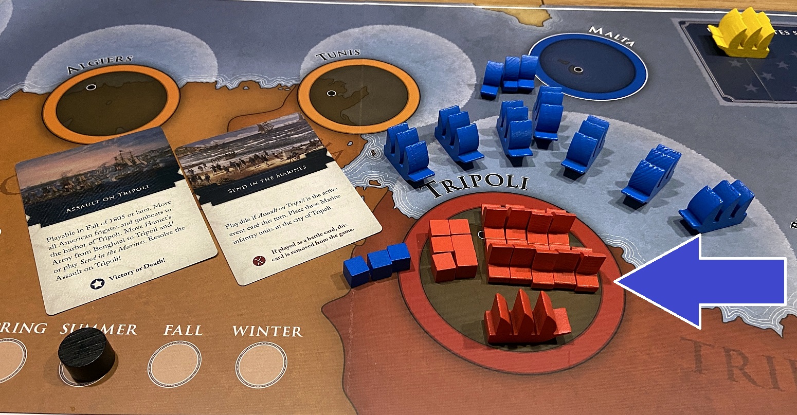 [REVIEW] The Shores of Tripoli by Fort Circle Games The Boardgames