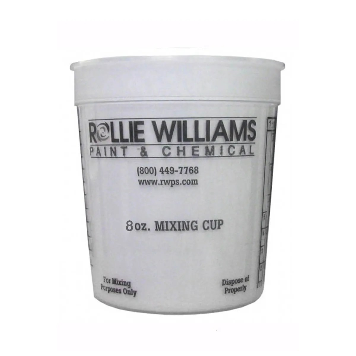 EZ MIX 8 Oz Paint Mix Containers 70008 100 Cups/Box M2 Supply