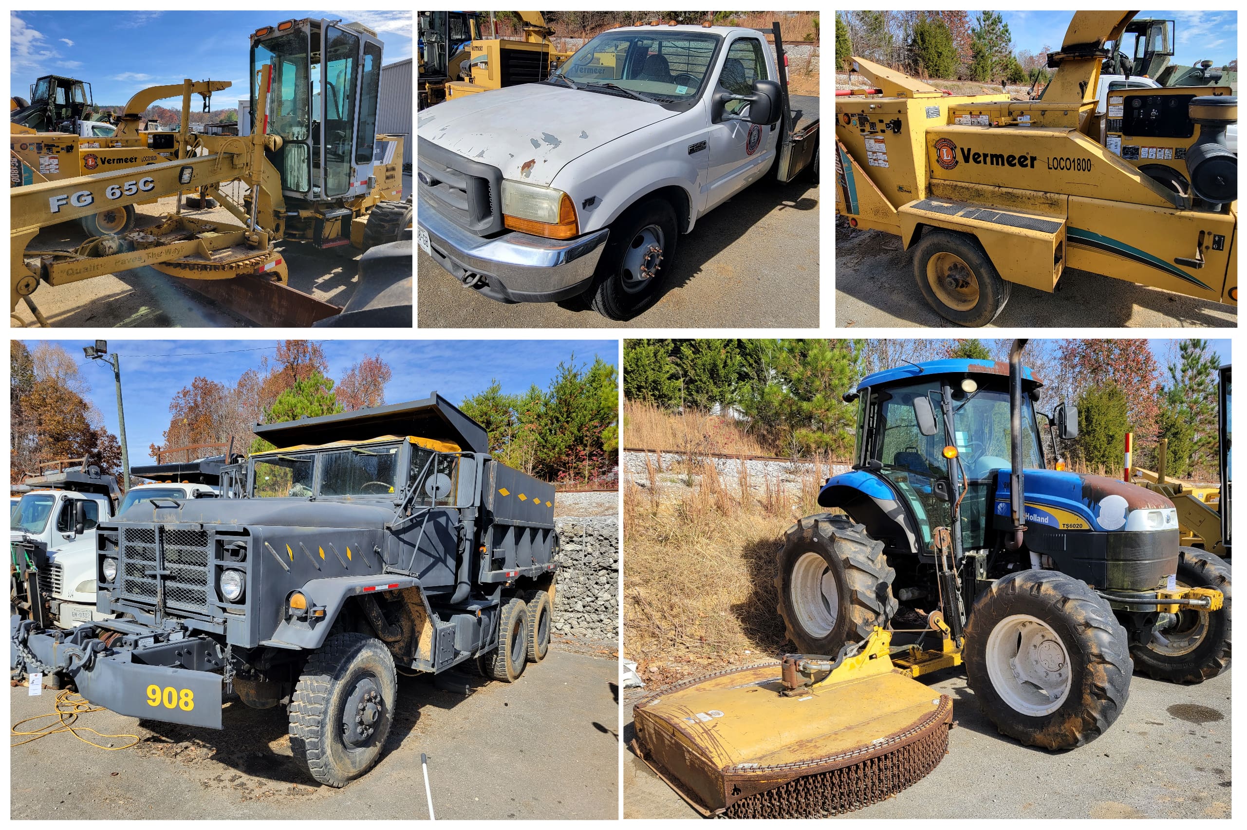 Loudon County Highway Dept. Surplus Equipment Online Auction Powell