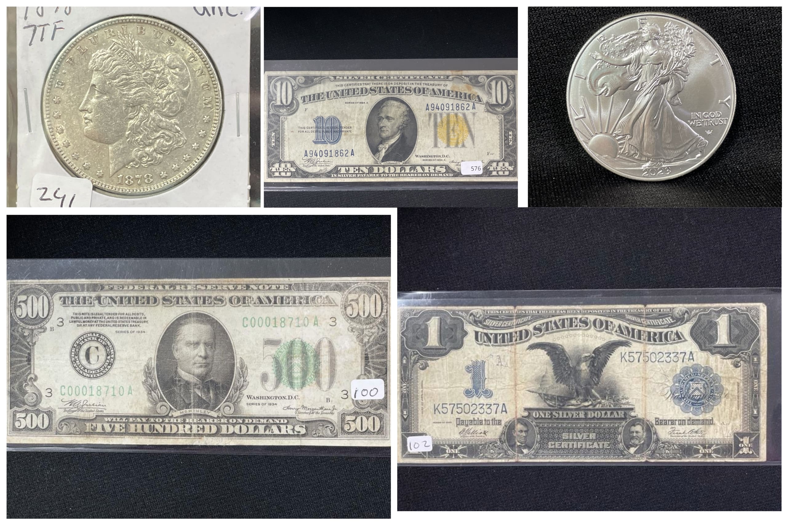 December 27 Online Only Coin Auction Consignment Auction Powell