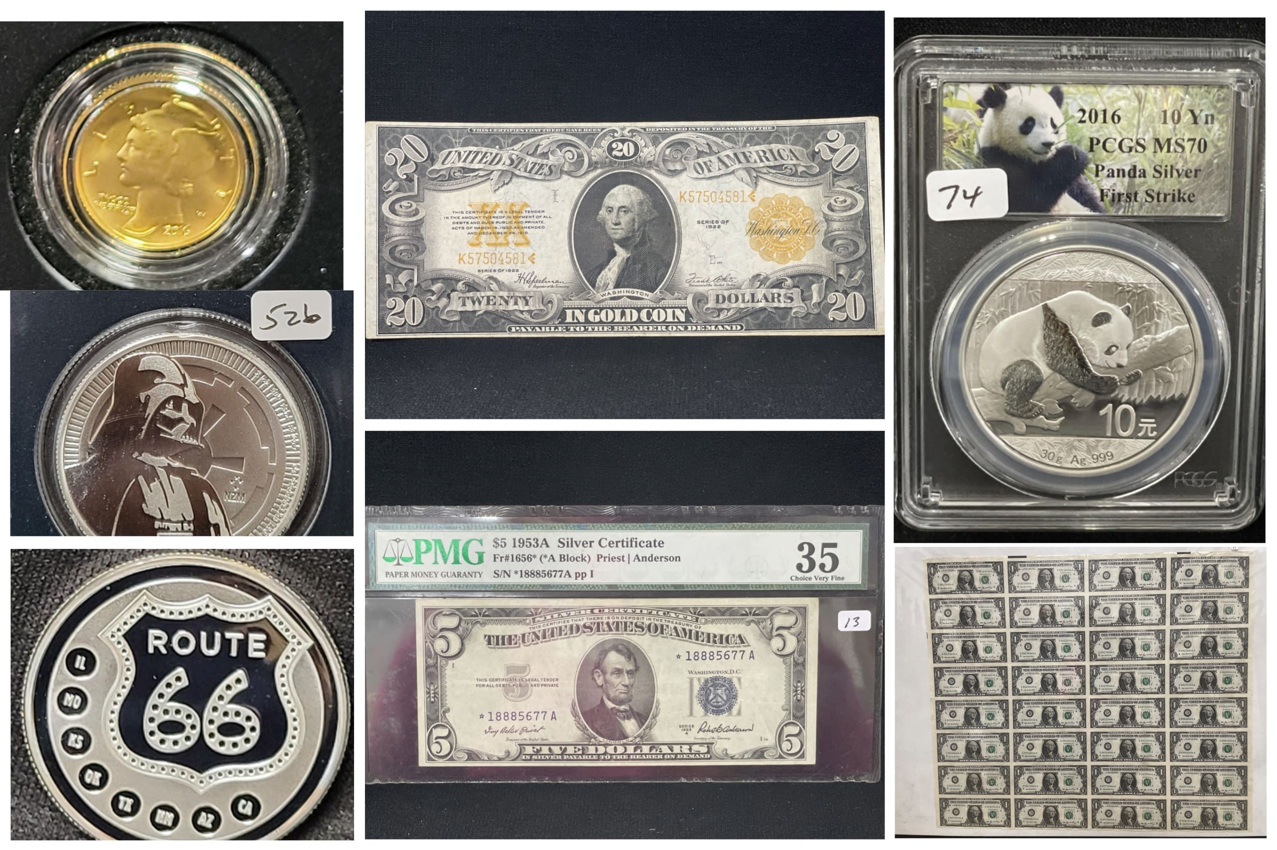 Knoxville Coin and Currency Collection Online Only Auction Powell