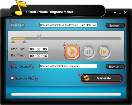 How to make your own free iPhone ringtone from any audio, video file?