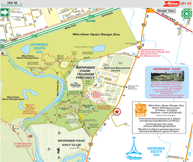 Location Melbourne International 3 Day Event