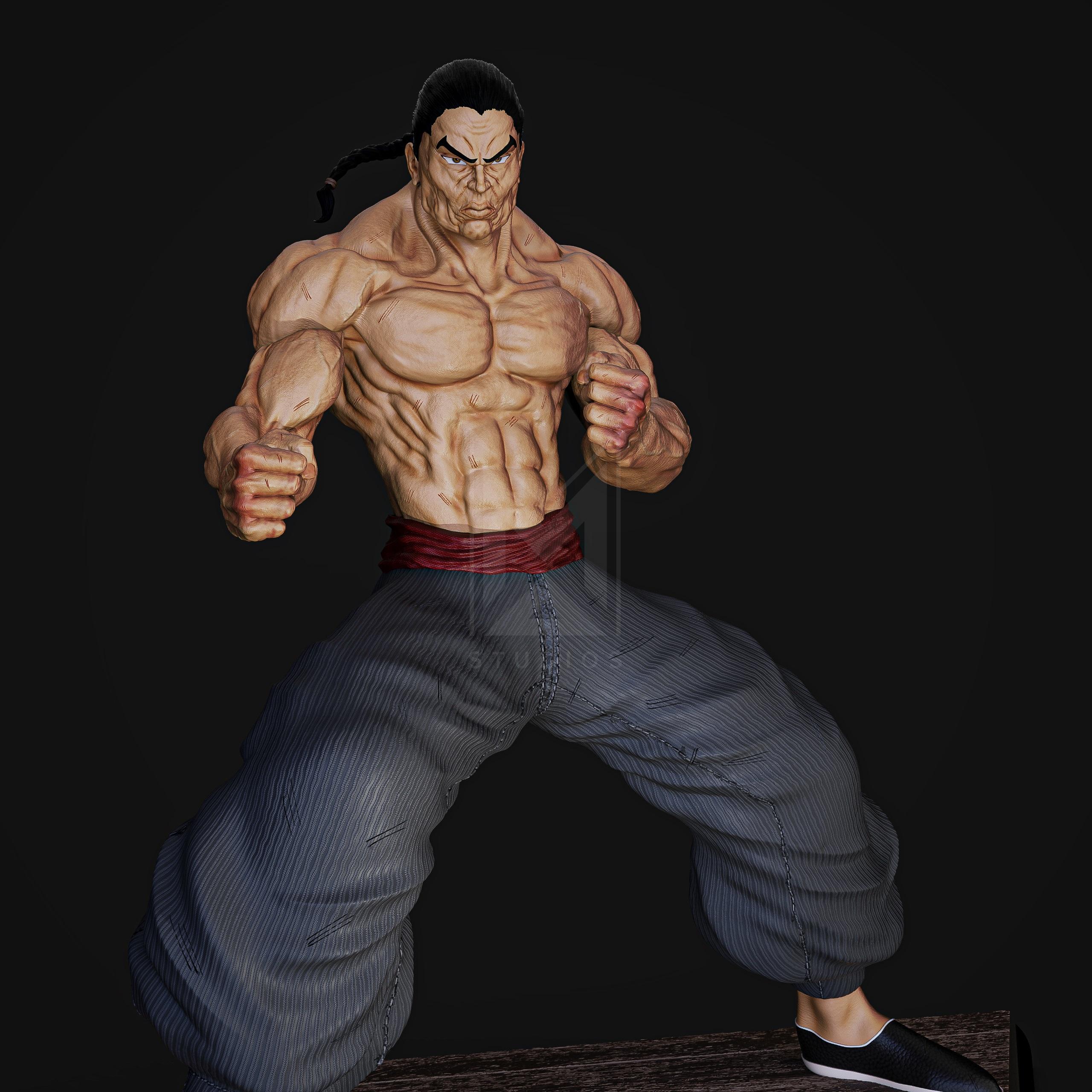 Kaioh Retsu Baki M3D Studios