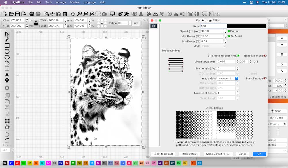 Lightburn Laser Software Included With Mantech Laser Machines Mantech