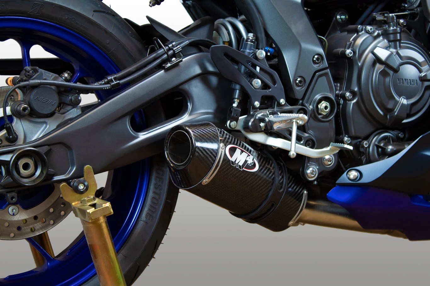 2021 Yamaha R7 Full System Carbon Fiber Shop M4 Exhaust