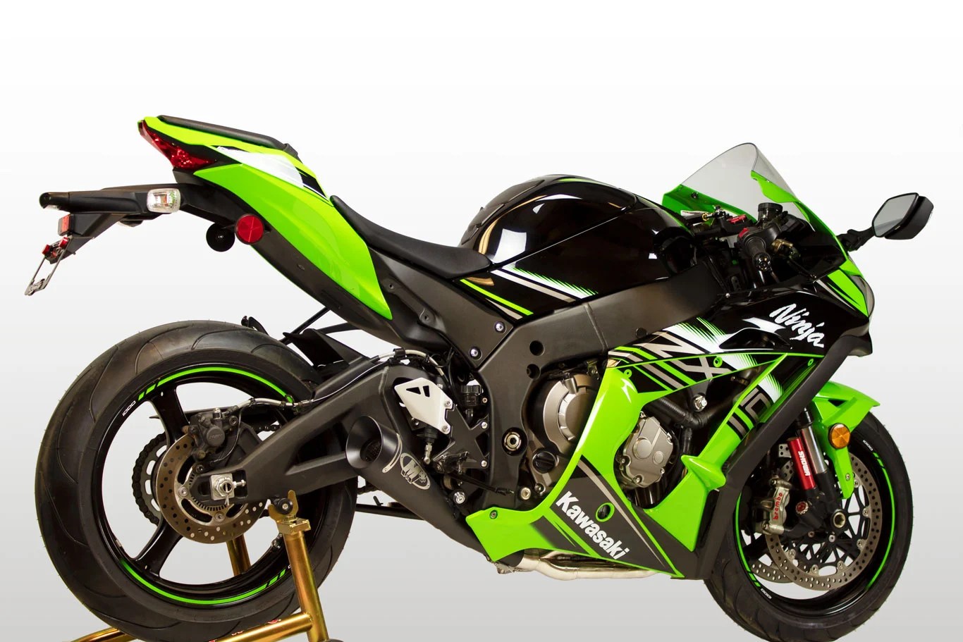 2016 Kawasaki ZX10R Full System Titanium GP19 Shop M4 Exhaust