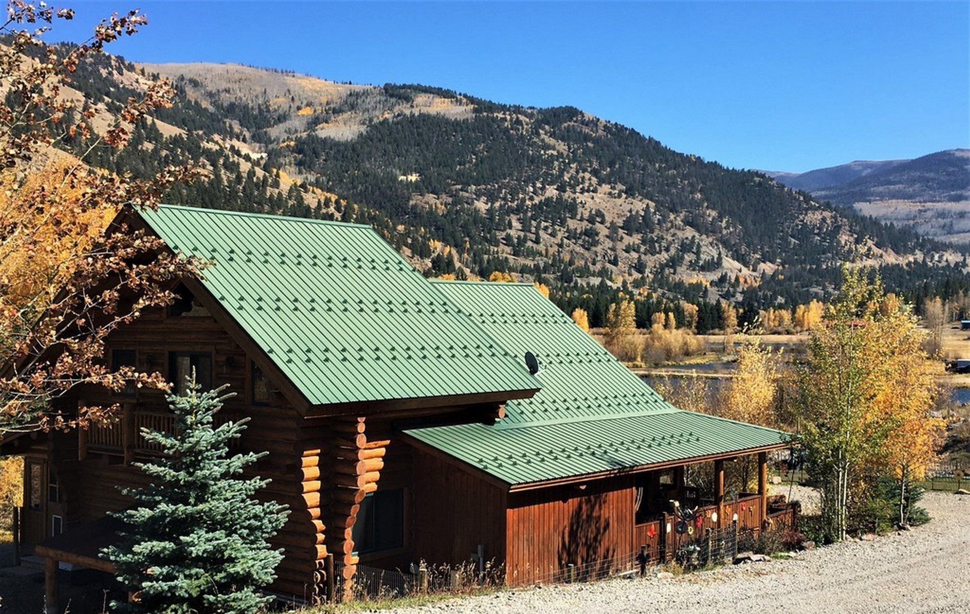 Picturesque Riverfront Cabin Colorado Sold by M4 Ranch Group
