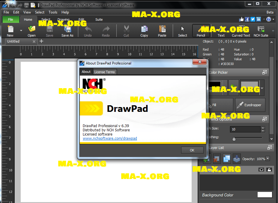 DrawPad Graphic Editor v6.39 BY MAX Max Group