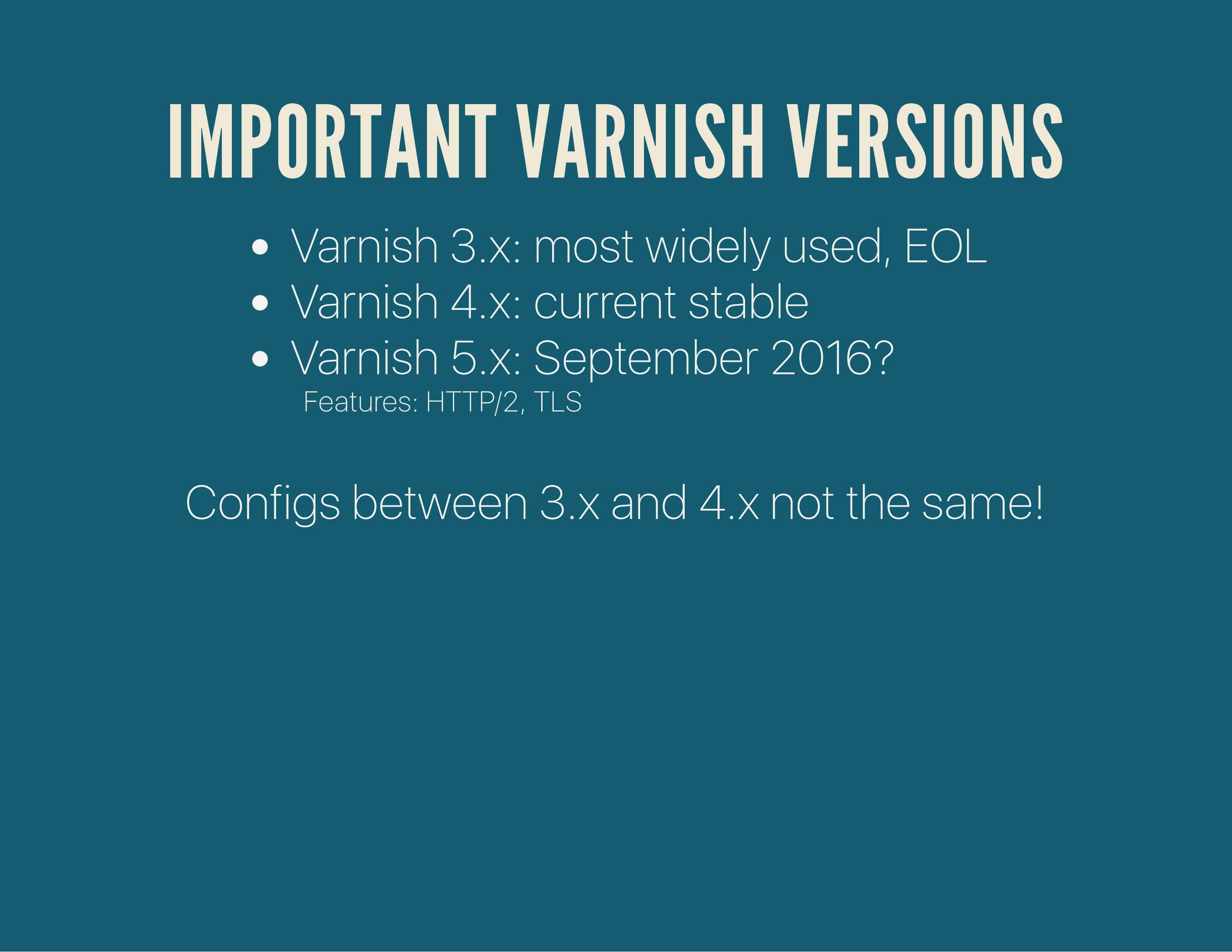 Varnish Explained