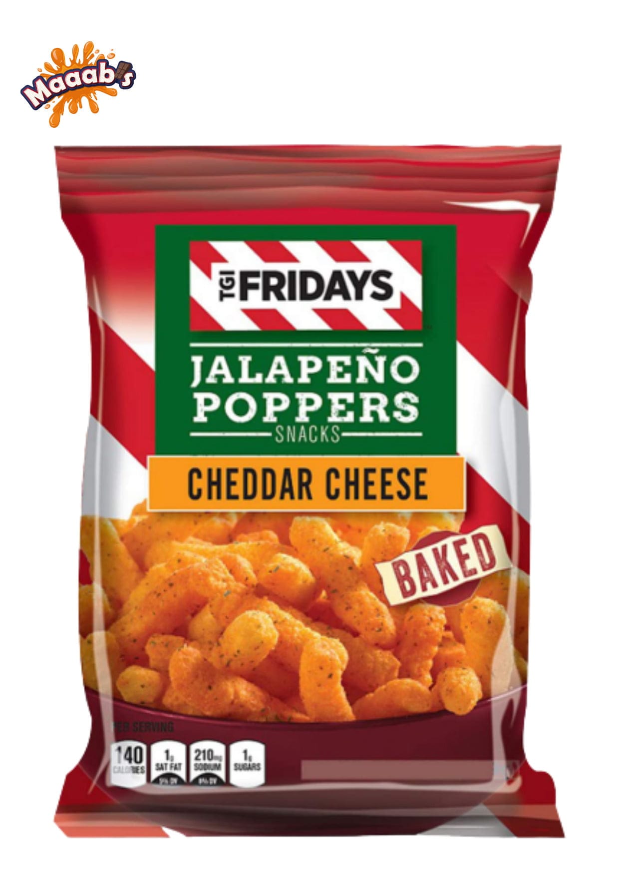 TGI Fridays Jalapeno Poppers Cheddar Cheese 99g Maaabs