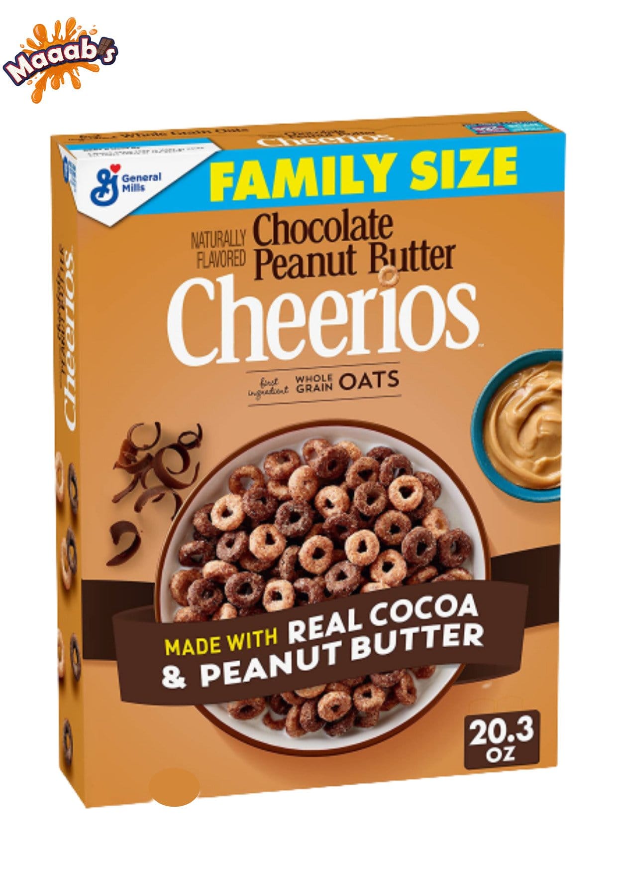 Chocolate Peanut Butter Cheerios Cereal 403g Maaabs