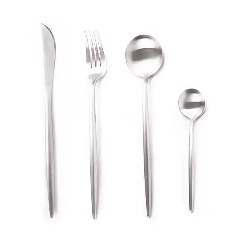 Classic White Cutlery Set For Timeless Elegance MAAC HOME