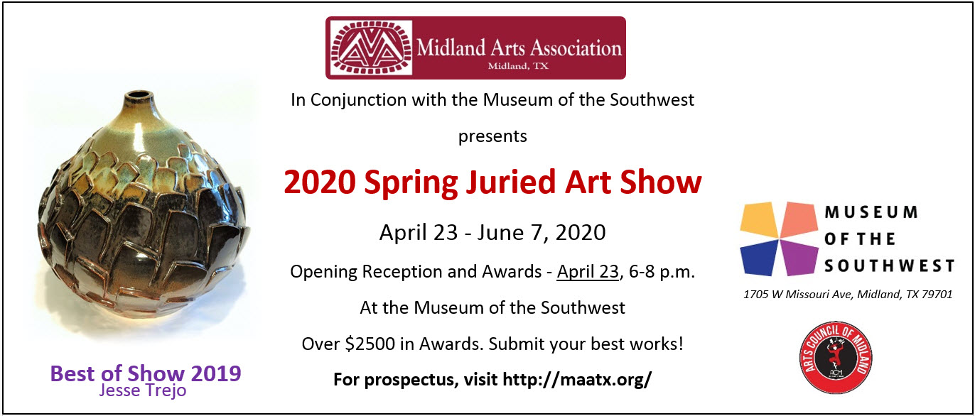 MAA SPRING 2020 Juried Art Exhibition