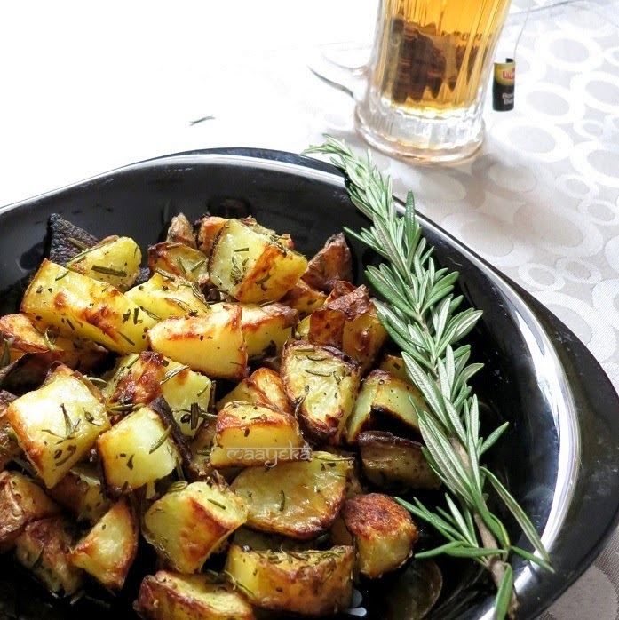 Roasted Rosemary Potatoes » Maayeka
