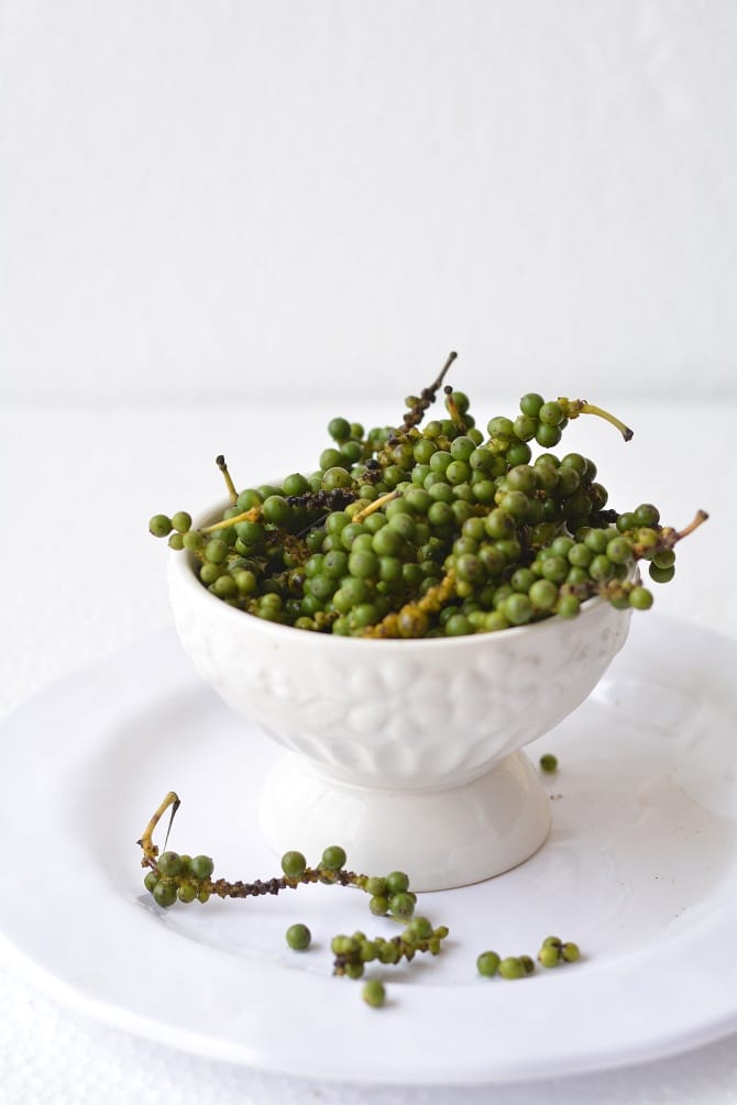 Fresh Green Peppercorn Pickle,Taza Kali Mirch Ka Achar » Maayeka