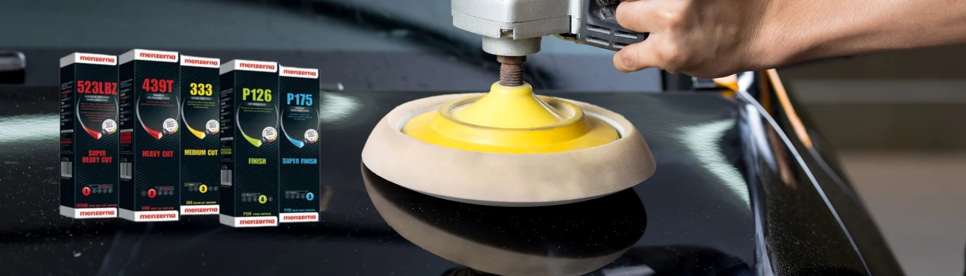 Menzerna Solid Polishing Compound & Sanding Kits Maazzo