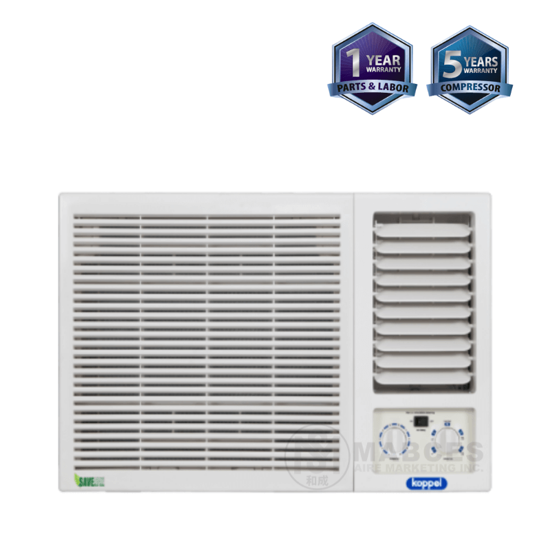 Koppel 1HP Remote Window Type Non Inverter Aircon KWR09R5A Mabces