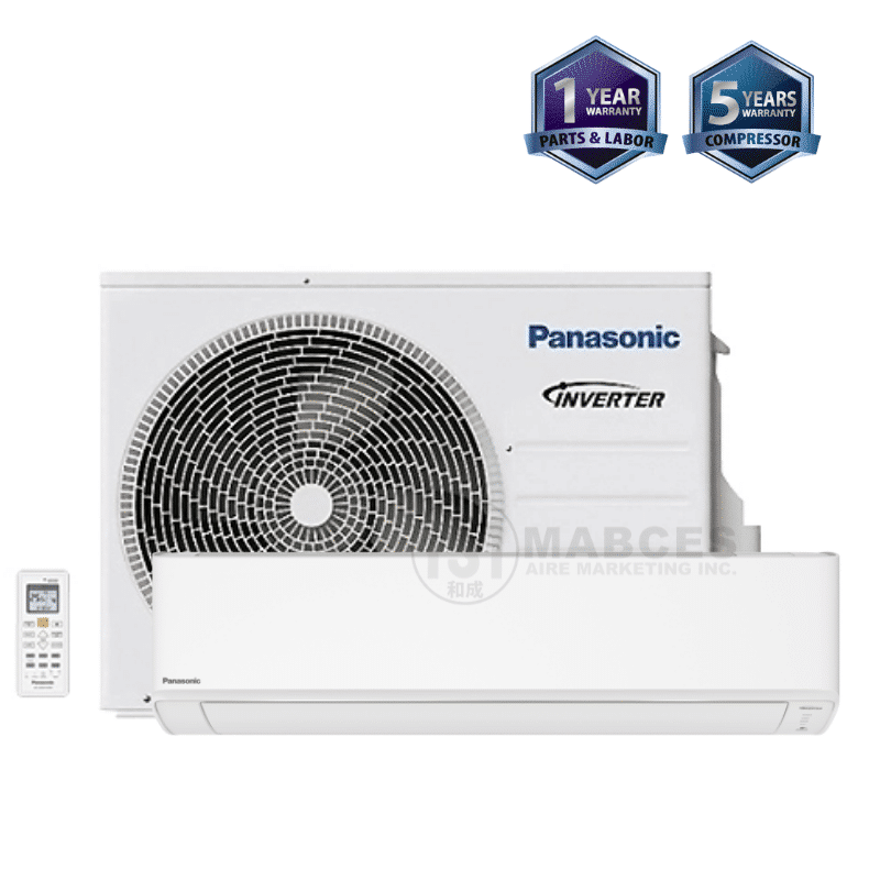 Panasonic 2.5HP Aero Series Deluxe Inverter Split Type Aircon CS/CU