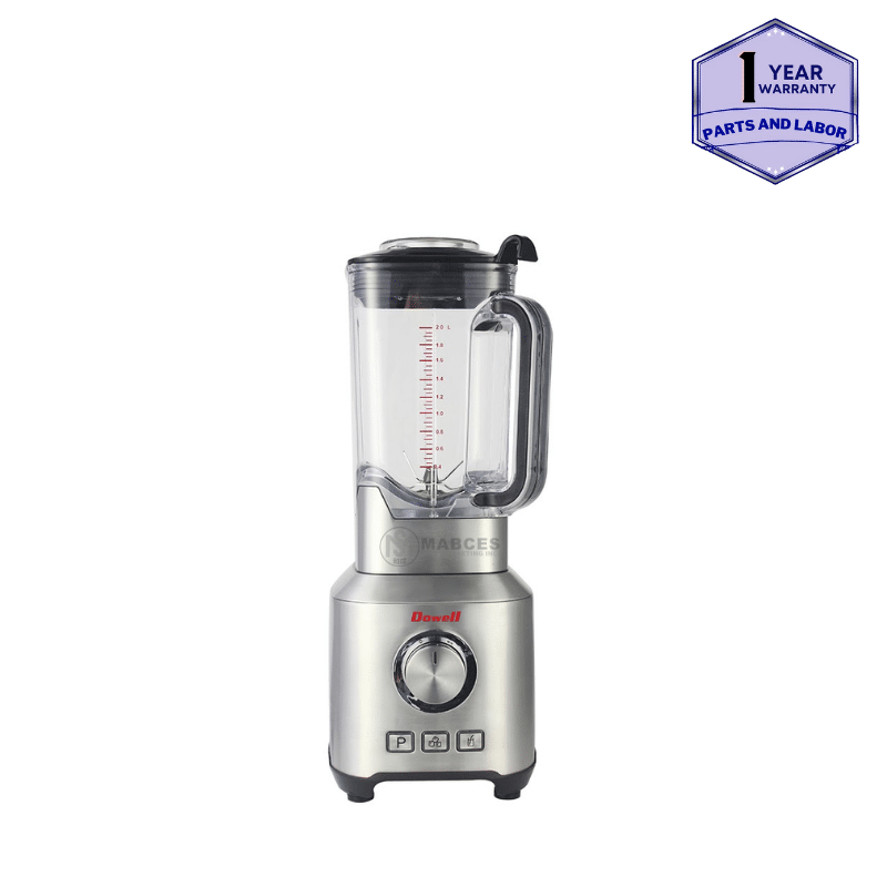 Dowell 2L Heavy Duty Commercial Blender CBL188 Mabces Appliances