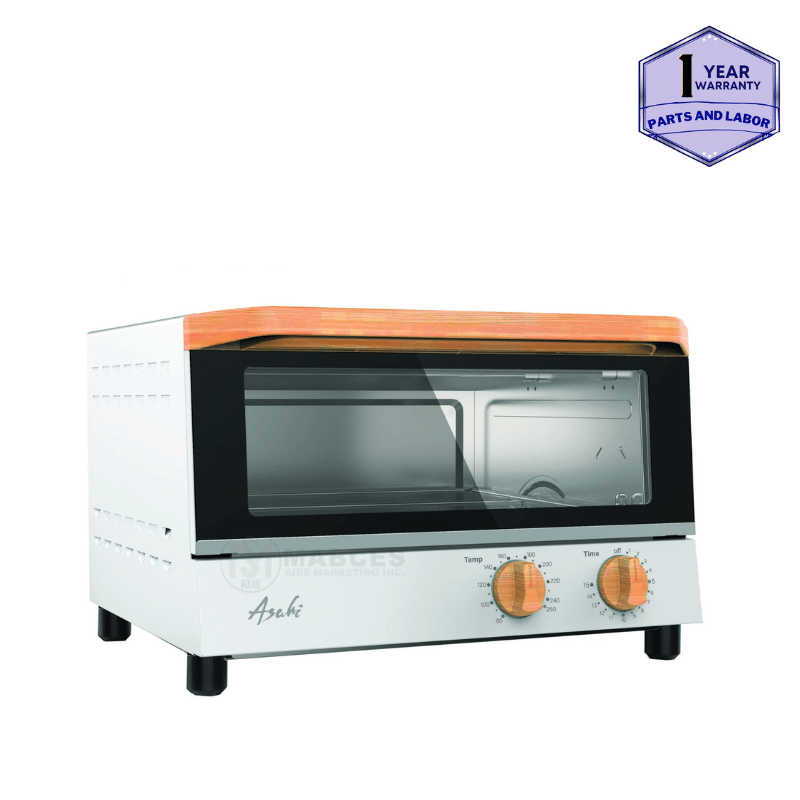 Asahi 12L Oven Toaster Wood Design OT1212 Mabces Appliances Online Store