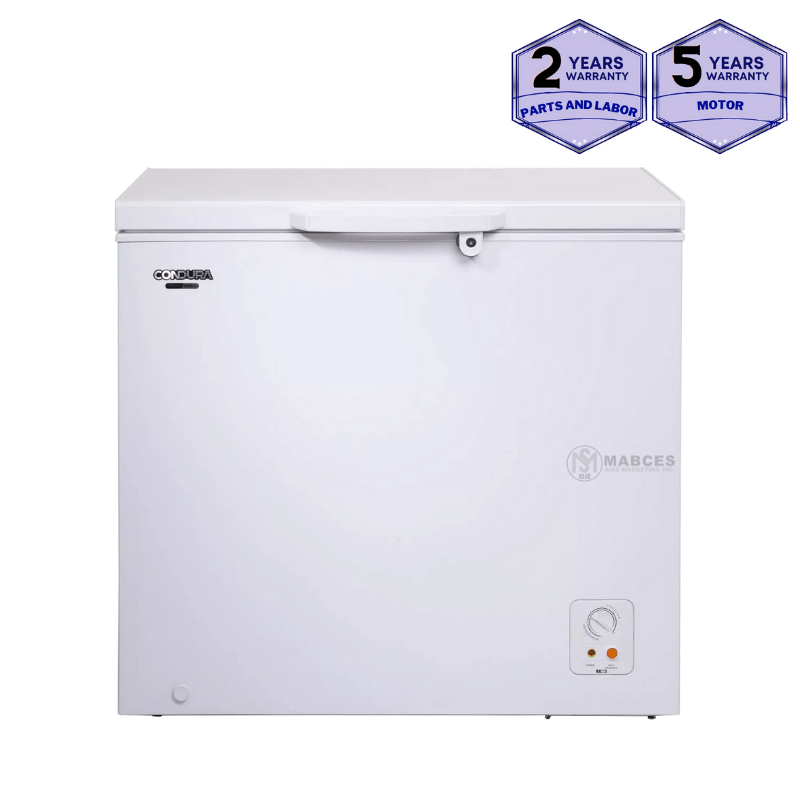 Condura 7.0 cu. ft. Chest Freezer Inverter Pro CCF200Ri Mabces