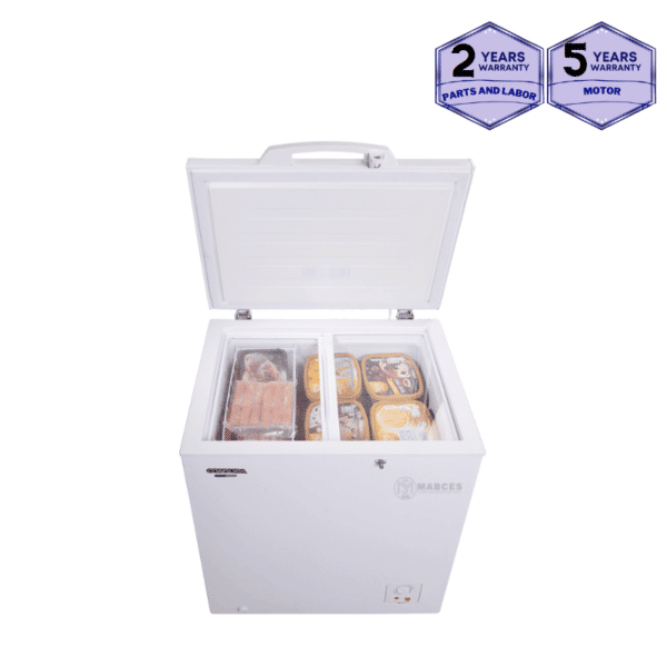 Condura 5.0 cu. ft. Chest Freezer Inverter Pro CCF150Ri Mabces