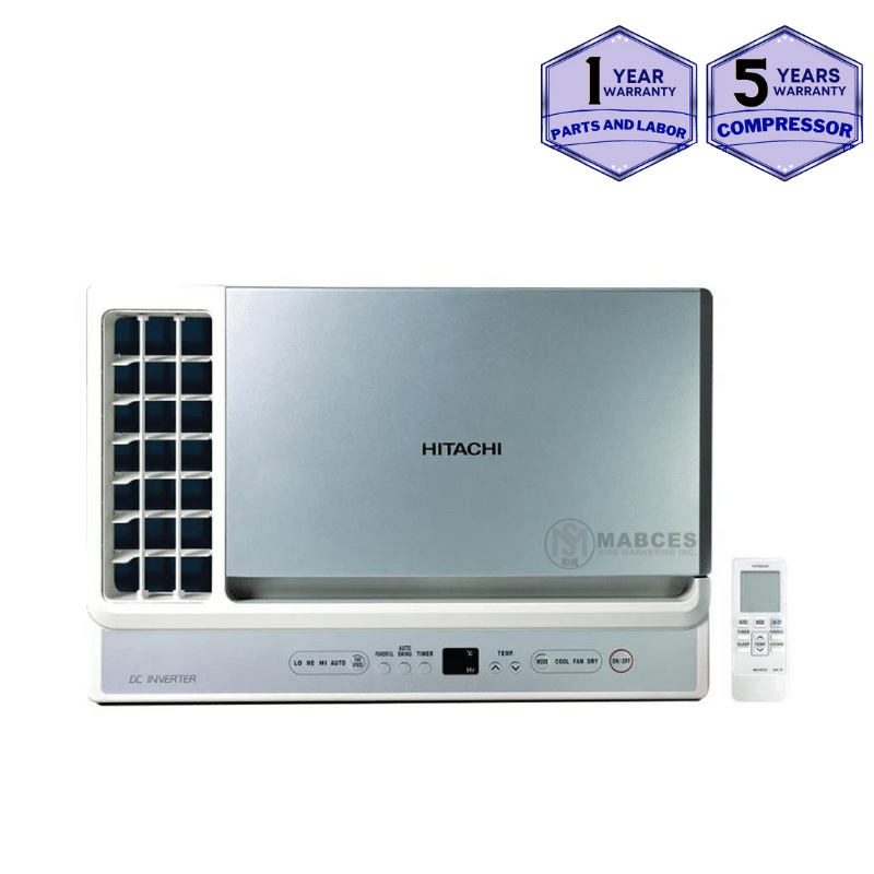 Hitachi 1.5HP Full DC Inverter Window Type Aircon RA15HV Mabces