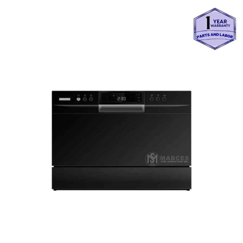 Maximus Tabletop Dishwasher Black MAX002B Mabces Appliances Online Store
