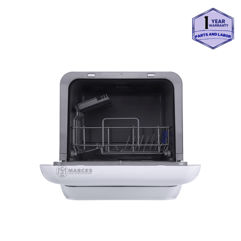 Maximus Mini Tabletop Dishwasher White MAX004M