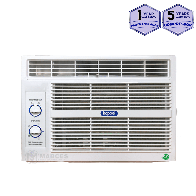 Koppel 0.6HP EVO Series (Manual) Window Type NonInverter Aircon KWR