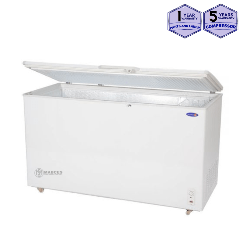 Fujidenzo 15 cu. ft. Dual Function Solid Top Chest Freezer, Key Lock FC