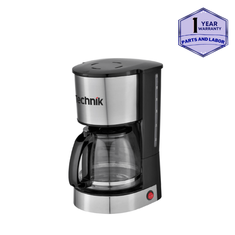 Tecnogas 12 cups / 1.5 Liter Coffee Maker TCM12TN Mabces Appliances