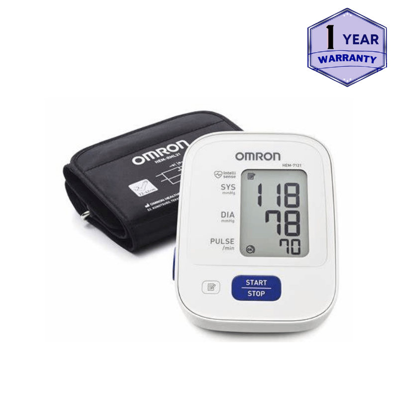 Omron Automatic Blood Pressure Monitor HEM 7121 Mabces Appliances
