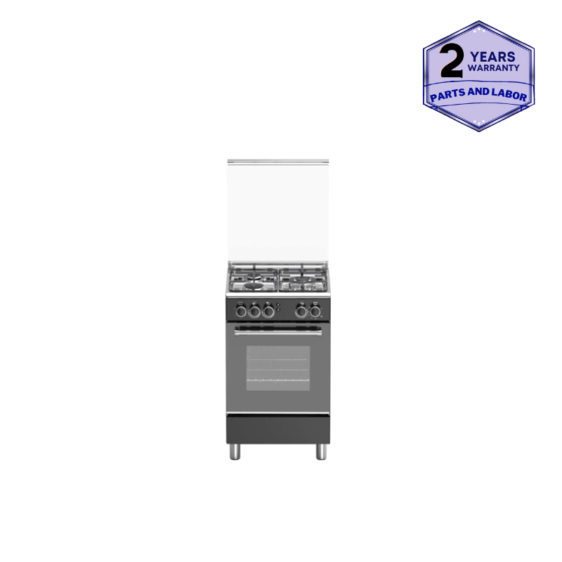 Technik 50 x 55 cm Cooking Range, 3 Gas Burners with Wok Burner