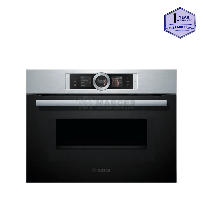 Bosch Series 8 Builtin Compact Oven with Microwave CMG656BS1 Mabces