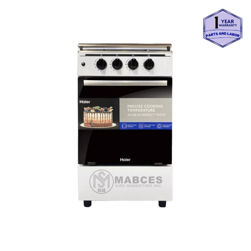 Haier HFS503G63GO 50cm Gas Range 3 Burners with 63L Single Burner Gas