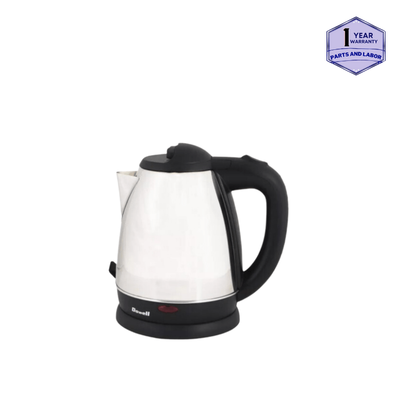 Dowell Electric Kettle 1.8L Stainless EK181S Mabces Appliances