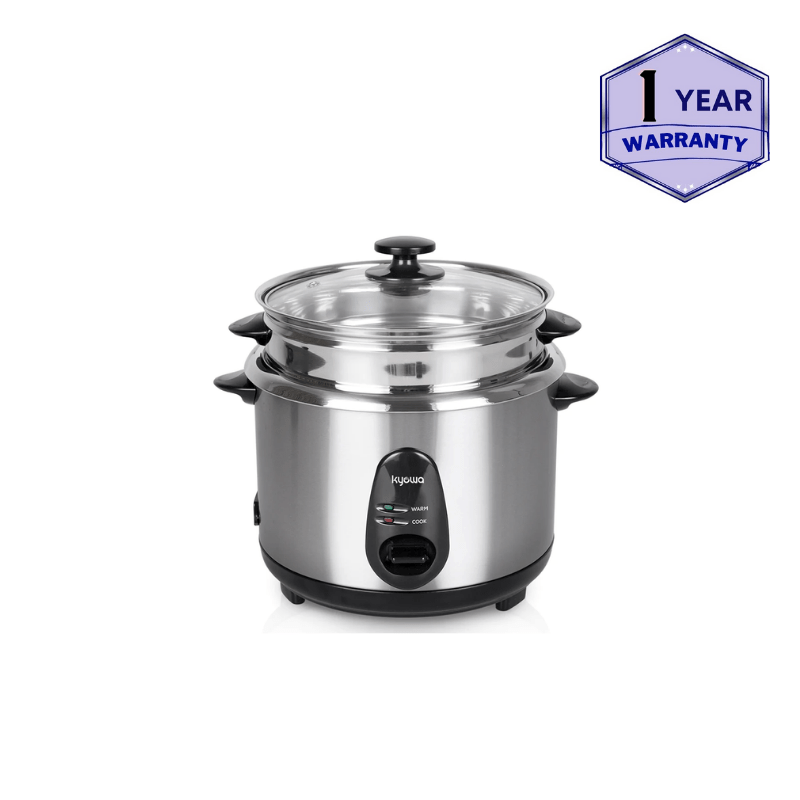 Kyowa 1.8L Stainless Steel Rice Cooker w/ Steamer KW2040 Mabces
