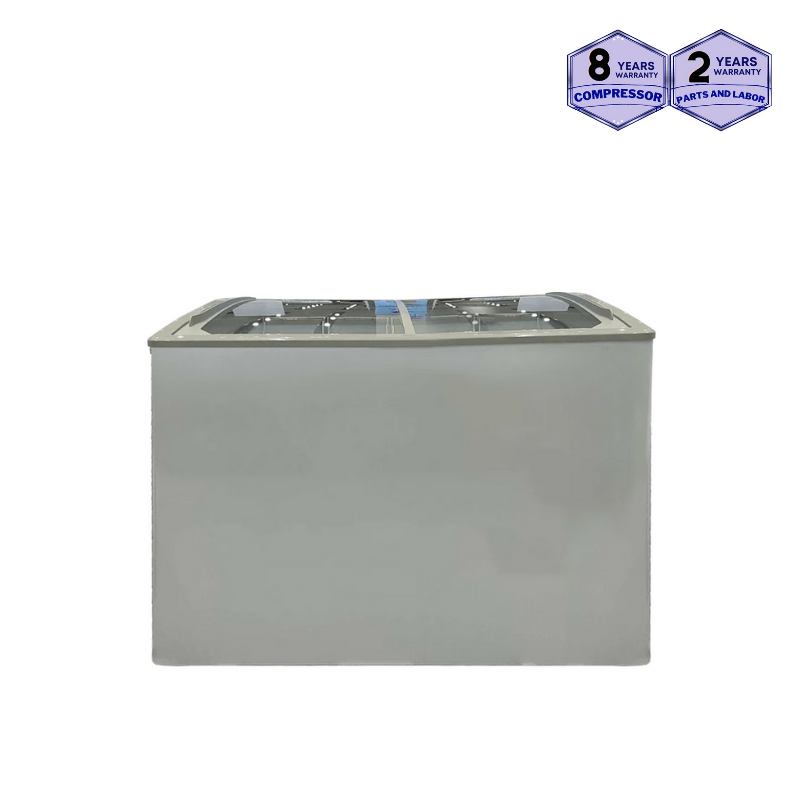 Haier 10.5 cu. ft. Chest Type Freezer Curve Glass Door SD297 Mabces