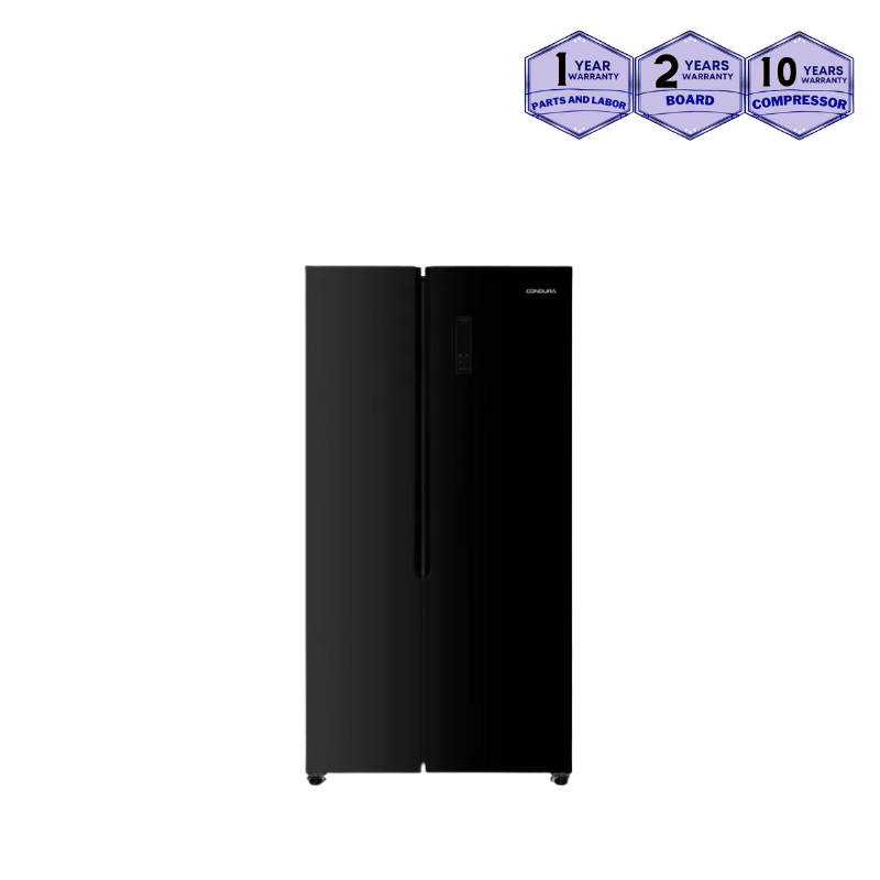 Condura CSS472i 16.7 cu. ft. Smart AI Dual Inverter Side by Side Refrigerator