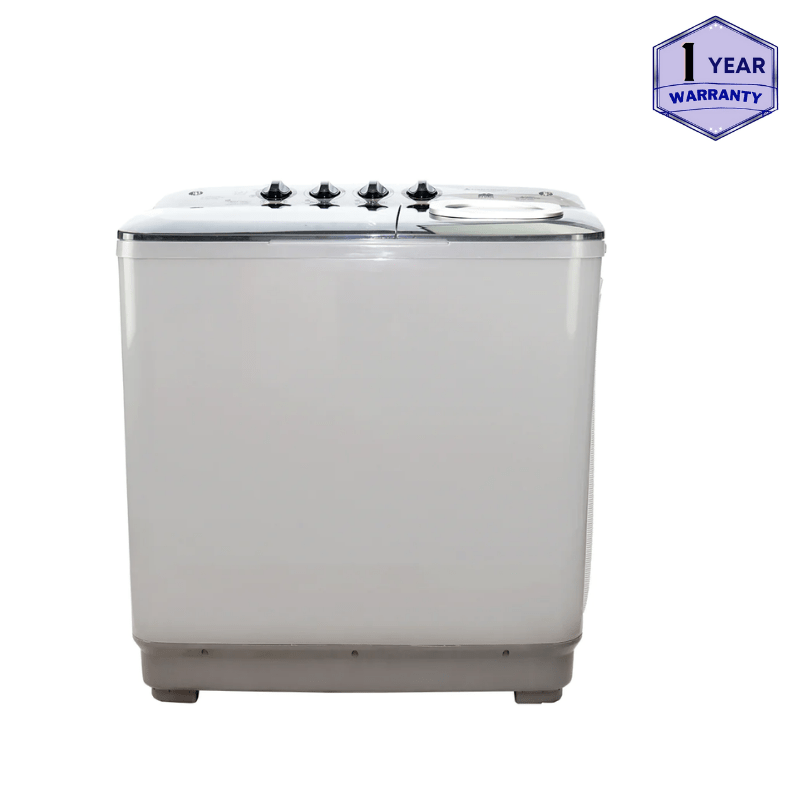 Hanabishi HWM580M 8Kg Twin Tub Washing Machine Stone Series Mabces