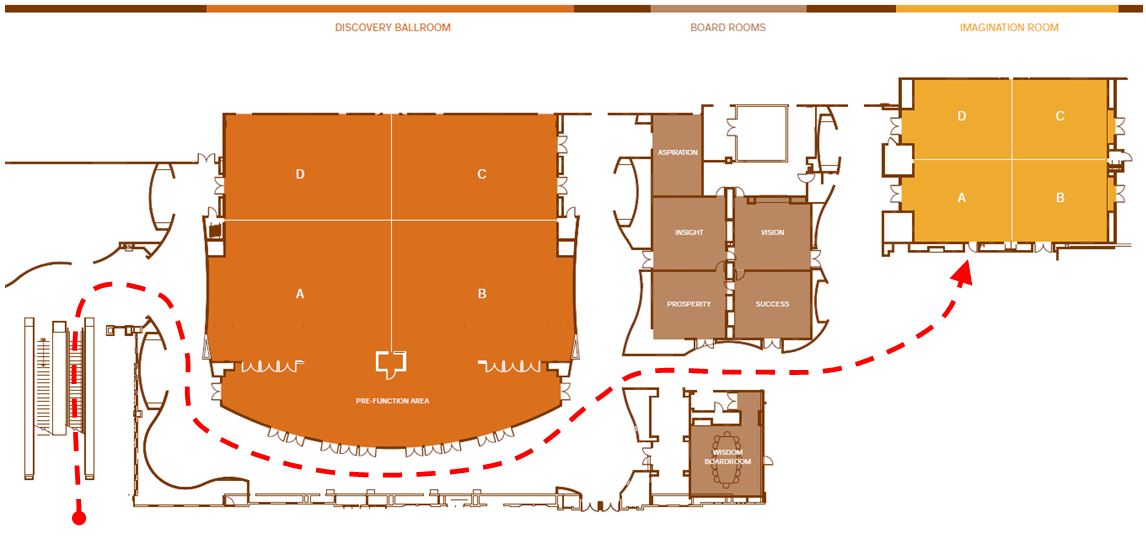 Grand Ballroom Map