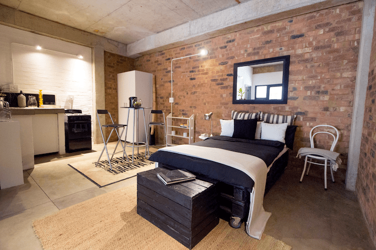 Unfurnished Modern Studio Apartment The Maboneng Precinct
