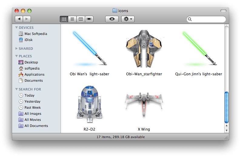 Star Wars Icons 1.0 (Mac) Download