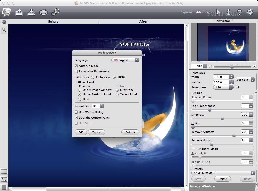 AKVIS Magnifier (Mac) Download, Screenshots