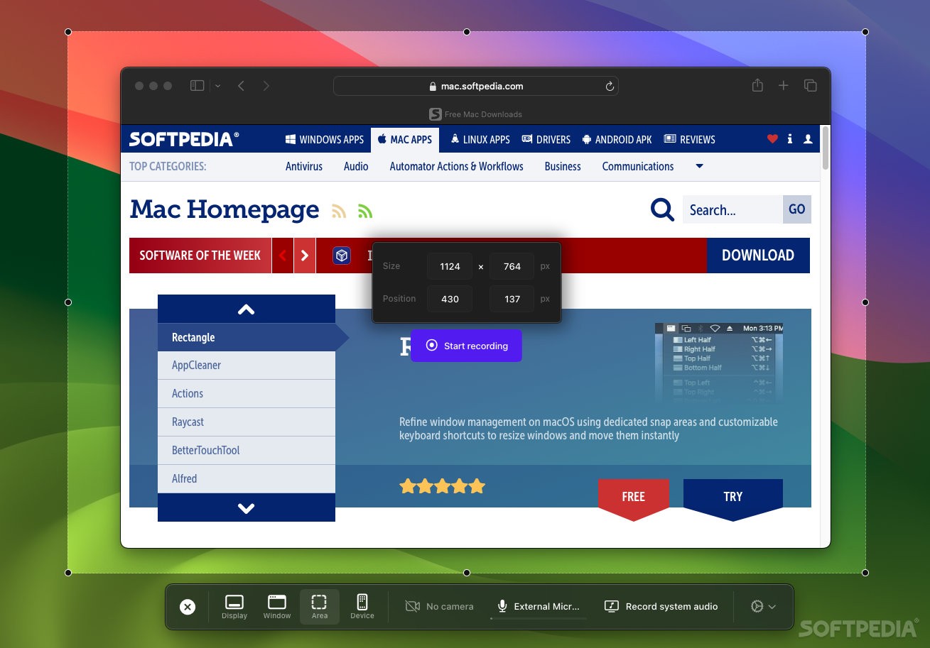Screen Studio (Mac) Download, Review, Screenshots