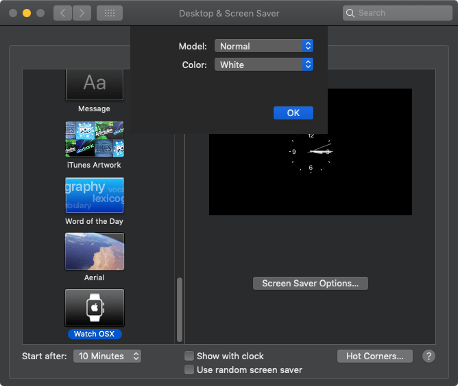 Apple Watch Screensaver (Mac) Download