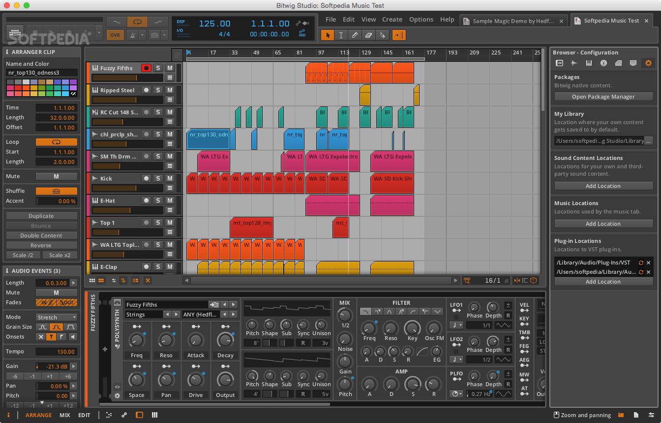 Bitwig Studio Mac 3.1.3 Download